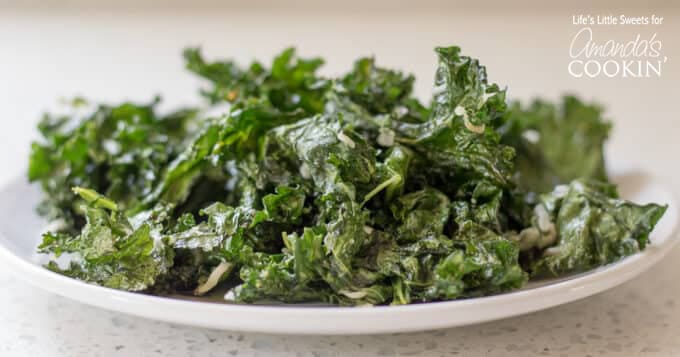 Kale Chips Recipe – how to make kale chips – Amanda’s Cookin’