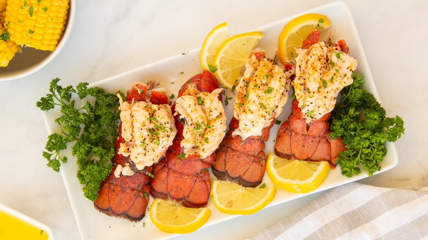 Steamed Lobster Tail