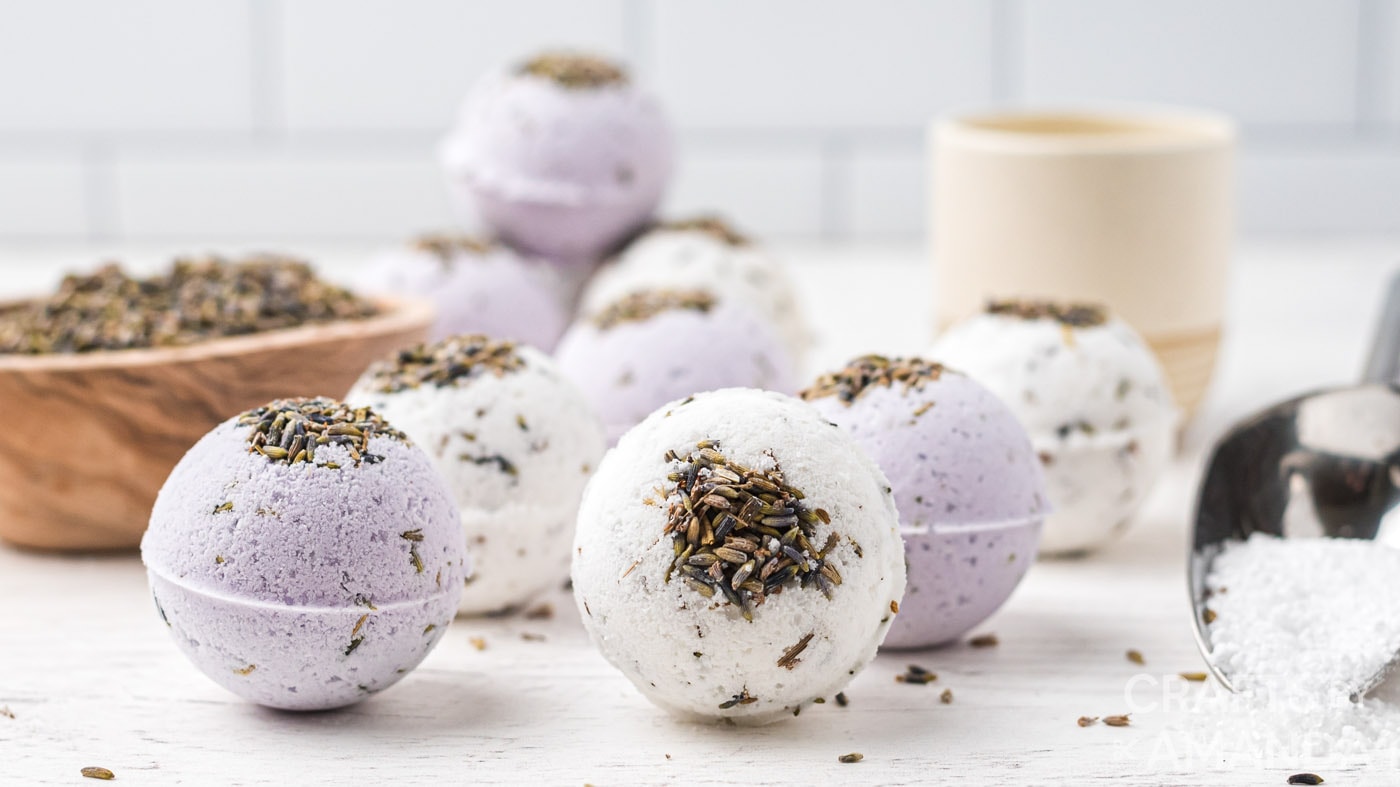 Lavender Bath Bombs
