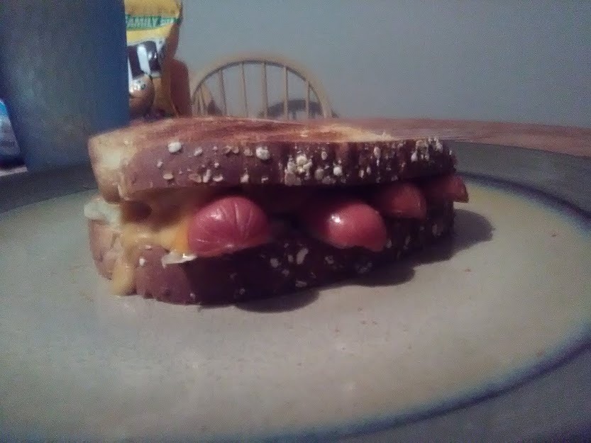 Hot Dog Raft Sandwich