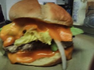 Hatch Turkey Burger