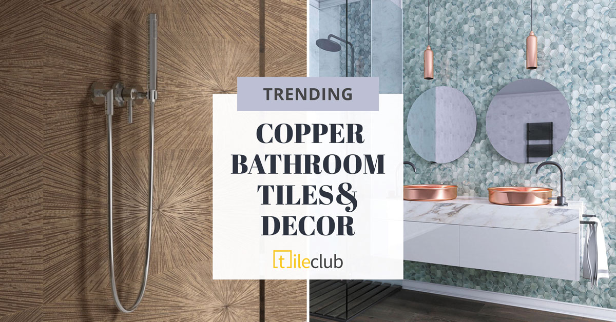 Copper Bathroom Design Ideas on Tile Club