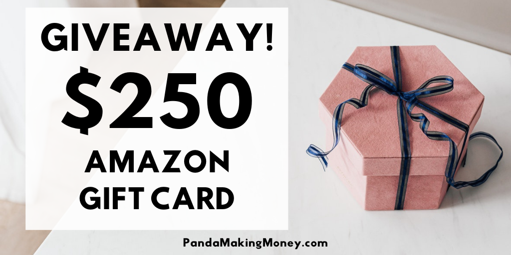 Giveaway Time! $250 Amazon Gift Card Giveaway