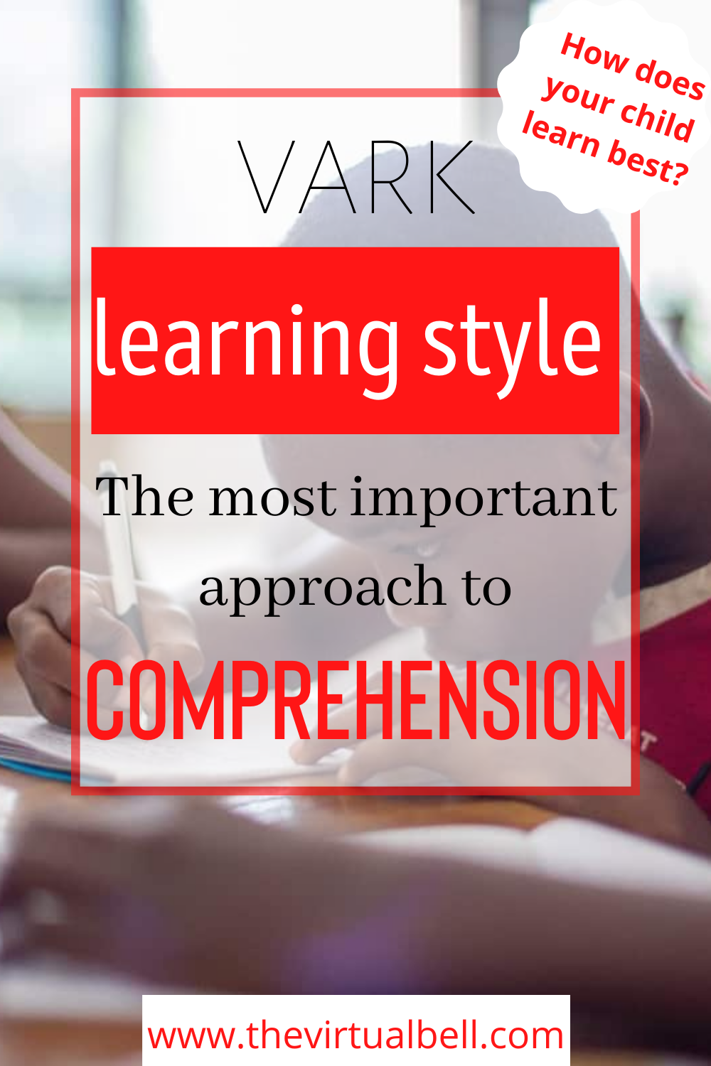 VARK learning style: How does your child learn best?
