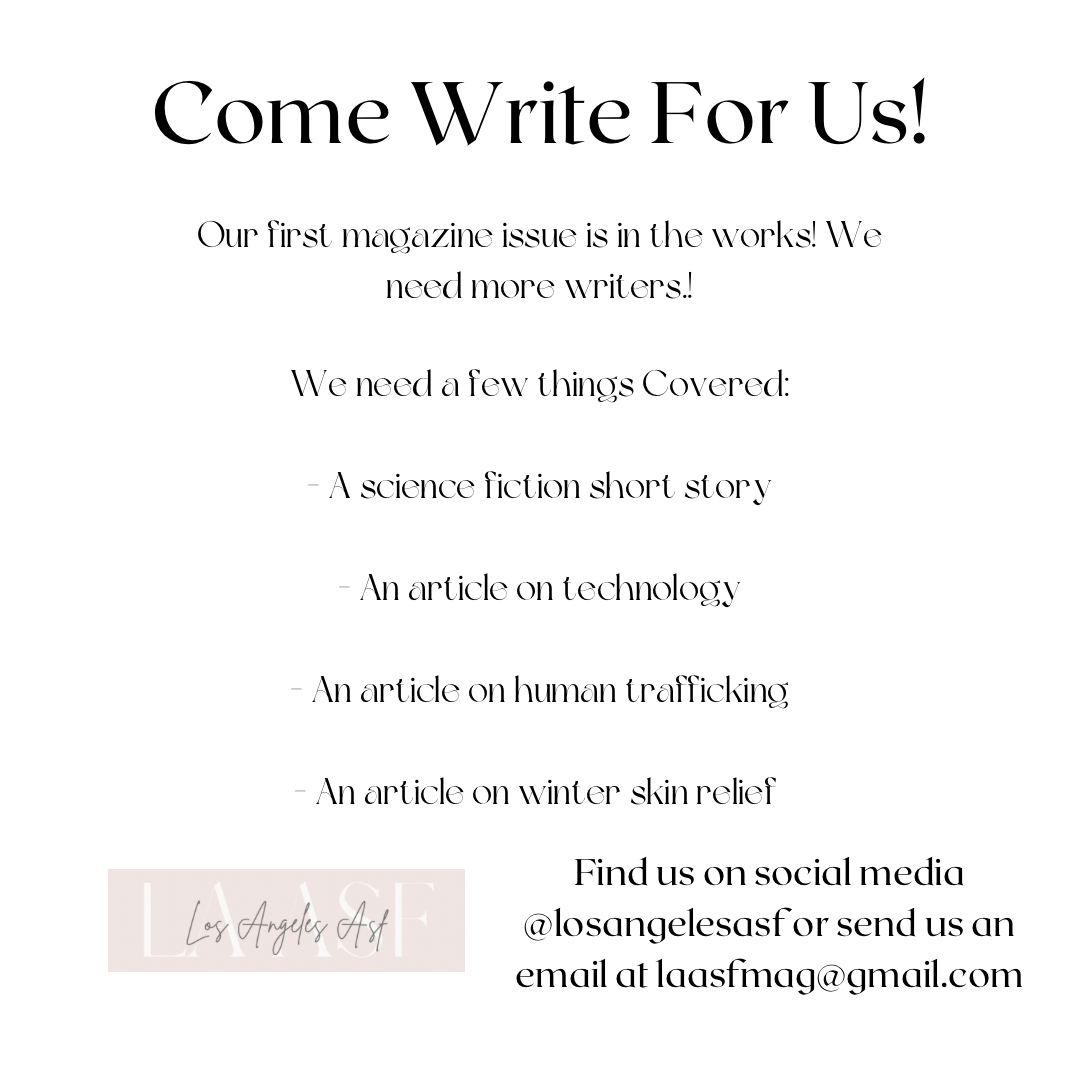 Write For Our First Magazine Issue