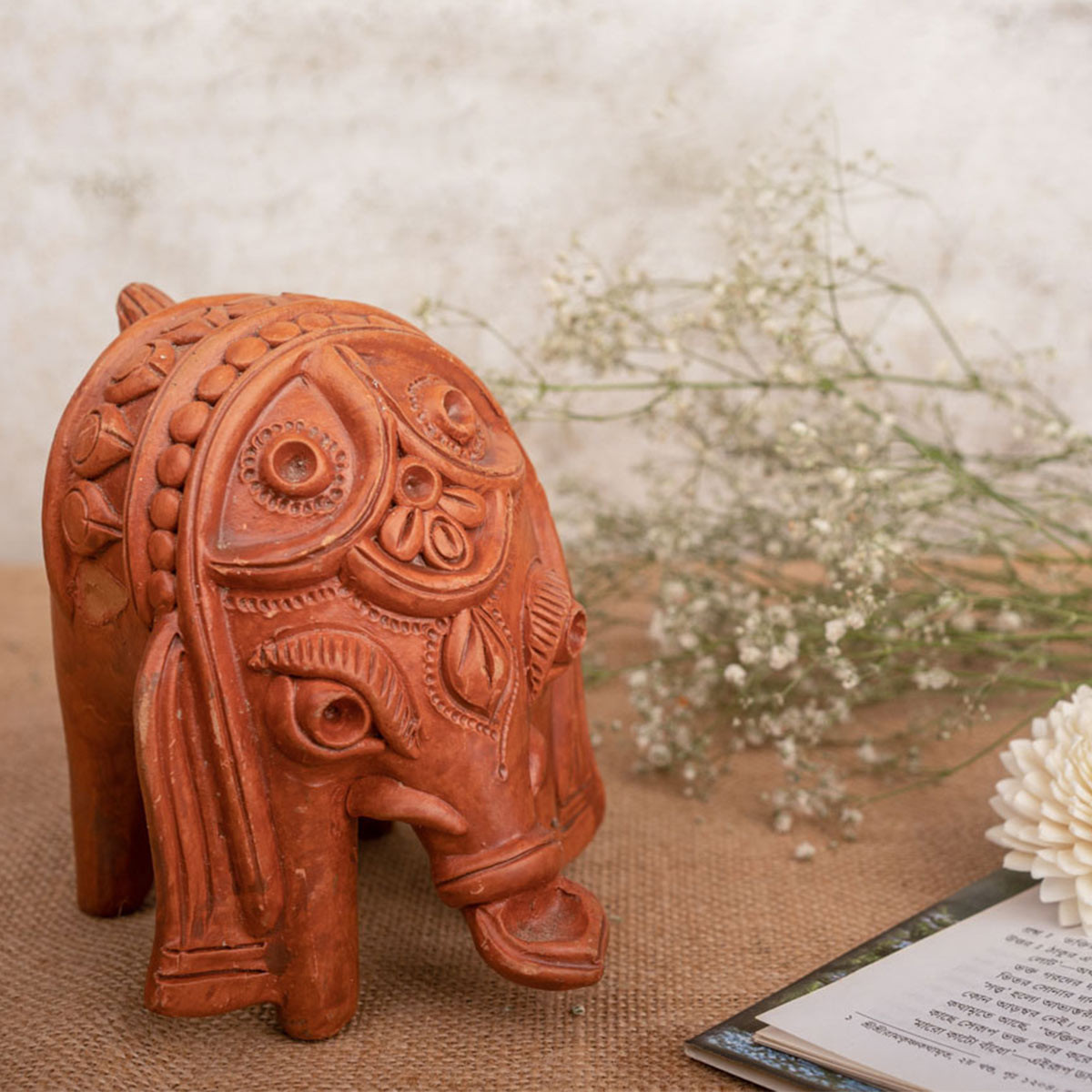 Bonga Elephants-This Beautiful Terracotta Art Form was Dedicated to Tribal Deity