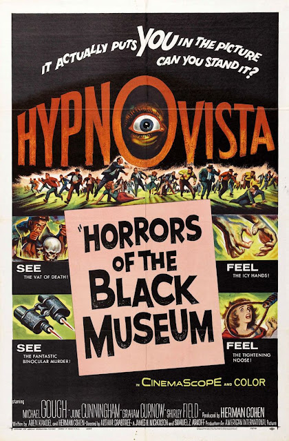 Movie Reviews for Writers: Horrors of the Black Museum